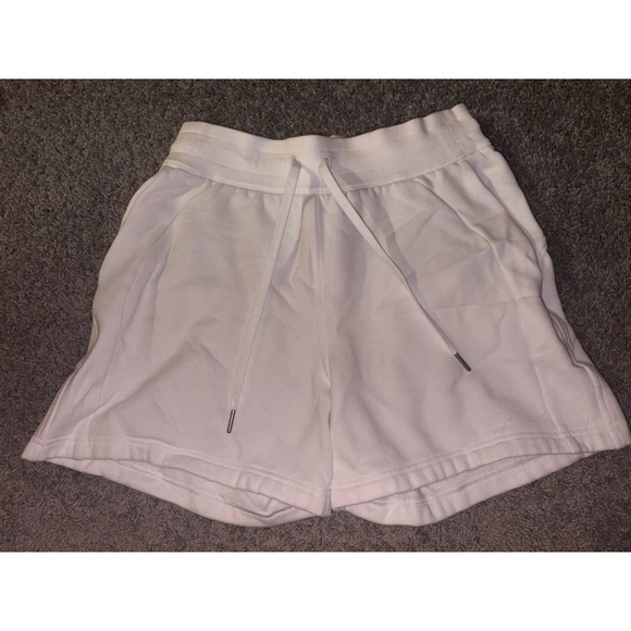 lululemon athletica Pants - White Scuba LuluLemon Shorts